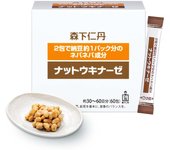 Morishita Jintan Nattokinase 60 paquetes Extracto de cultivo de Bacillus natto Natto pegajoso sin costuras (aprox.. 30-60 días) [Suplemento en polvo, ingrediente,