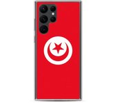 Coque Téléphone - Samsung - Galaxy S22 - Drapeau Tunisie - Souple - Multicolore