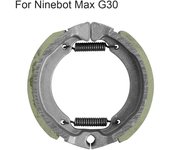 Pastillas de freno de tambor delantero de repuesto SmartScooter para patinete eléctrico Segway Ninebot MAX G30. blanco