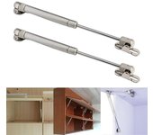 Elevador de puerta para el hogar, 100 N, 10 kg, soporte neumático, resorte de gas hidráulico, bisagras para muebles, herramientas de soporte para elevación de armarios de cocina