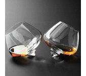 Copa de vino giratoria para beber, copa de cristal irregular, nueva copa de vino para whisky large 435ml