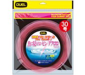 DUEL Rosa Fluoro Invisible para Peces Especial 100m Rollo de 30 Madejas Pescador/Profesional N°