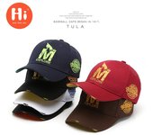 Moda bordado gorra de béisbol verano al aire libre ajustable Hip Hop sombreros hueso Snapback sombrero adjustable rojo