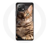 Coque pour Xiaomi Mi 11 Lite Bengal Race de Chats