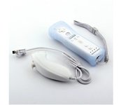 Mando Wii Motion plus + Nunchuck + funda compatible para Nintendo Wii