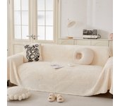 Cojín de sofá de felpa grueso, estera de sofás cálidos de invierno, toalla antideslizante, fundas universales para sofá, manta suave para sofá para mascotas y niños, sala de estar 180x130