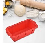 Molde Flexible para Tartas, resistente a altas temperaturas, Rectangular, fácil de desmoldar, molde para Pan DIY, sartén para tostadas, herramienta de cocina
