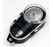 Probador del medidor de dial del indicador de presión de aire del neumático del coche del camión del motor plata