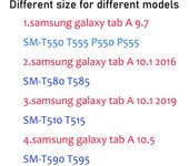 2 protectores de pantalla de vidrio templado para Samsung Galaxy Tab A 10.1 2019 T510 T515 SM-T510 SM-T515 10.5 SM-T580 T590 a prueba de rayones