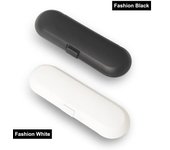 Estuche de viaje para cepillo de dientes eléctrico, caja de viaje para cepillo de dientes, caja de almacenamiento portátil compatible  ( Solo caja, sin cepillo de dientes ) negro