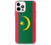 Funda iPhone - Drapeau Mauritanie - iPhone 12 Pro Max - Souple - Multicolore - Verticale