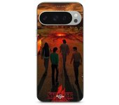 Coque - MANIACASE - Google Pixel 9 Pro - Noir - Souple - Stranger Things Saison 4