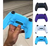 Kit de reasignación de placa posterior para juegos, extensión de mando para hacerlo tú mismo, paletas traseras de mando profesionales para PS5 negro