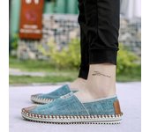 Zapatillas de deporte para hombre, antideslizantes, ligeras, transpirables, vulcanizadas, sin cordones, de diseñador, de lujo, para adultos, de marca, para caminar, en oferta 38