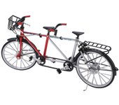 Bicicleta tándem de simulación de 110 cm, modelo desmontable, ideal para niños y niñas, regalo de cumpleaños.