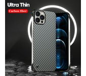 Funda ultrafina de fibra de carbono mate, piel sin marco, para Iphone 13, 12 Mini, 11 Pro Max, I Phone 13, Promax, X, Xs, Xr, 7, 8 Plus, Se 3 For iPhone SE 2020
