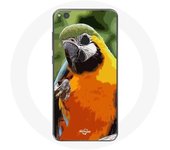 Coque pour Huawei P8 Lite 2017 Aras Perroquet Orange vert