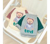 Ropa cálida para mascotas, abrigo con estampado bonito, camisa para perros y gatos pequeños y medianos, chaqueta, traje de invierno para Bulldog Francés y Chihuahua XS