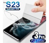 Película de hidrogel suave para Samsung Galaxy S23 Ultra Plus HD Protector de pantalla transparente cubierta completa para Samsung S23 + S23ultra no vidrio Samsung A12 5G puro