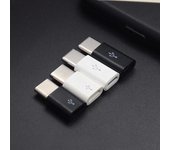 Adaptador Micro Hembra a Tipo-C para Apple y Huawei K3 micro to type-c short fake female seat blanco