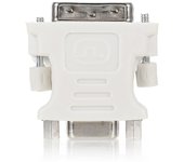 Adaptador DVI a VGA DVI (24 + 1) Convertidor de adaptador macho a VGA hembra para computadora portátil de escritorio blanco