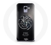 Coque pour Samsung Galaxy A8 2018 Game Of Thrones Targaryen de feu et de sang