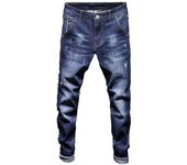 Pantalones Vaqueros para Hombre Pantalones Casuales para Hombre Pantalones Rectos Elásticos Y Delgados 27