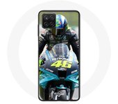 Coque pour Samsung Galaxy A42 5G pilote de vitesse moto valentino rossi