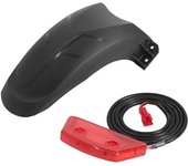 Kit de luces traseras para guardabarros trasero de patinete eléctrico Kugoo KuKirin G2 MAX, accesorios y piezas. verde claro