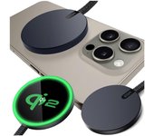Esr Halolock Qi2 Mini Cargador Inalámbrico 15W Con Magsafe - Negro