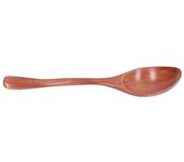 Cuchara de madera portátil inofensiva sopa de arroz cuchara de postre utensilio de cocina para el hogar y la Oficina L