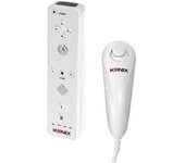 Gamepad - KONIX - DUO W CONTROLLER - Inalámbrico - Compatible con Wii y Wii U - Alcance de 5 m