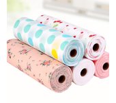 Tapete a prueba de humedad para armario Diy, almohadilla para cajón de gabinete de impresión, almohadilla para cajón de cocina, tapete para armario de zapatos strawberry