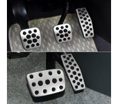 Cubierta antideslizante para Pedal de coche, estilo de coche, para Opel Zafira Astra VAUXHALL MOKKA Insignia Vectra Antara