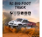 WLtoys A979-B 2,4G 1/18 RC coche 4WD 70 KM/H alta velocidad eléctrico totalmente proporcional Big Foot Truck RC 1 rojo