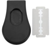 Cuchillas para cortar pan, herramienta para marcar pan, cortador de pan magnético ergonómico, cuchillo para marcar pan negro