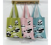 Bolso de mano tejido con diseño de amor, bolso de mano de gran capacidad. One Size