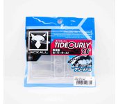 Jackall Señuelo Suave SW Light Game Tide Curly 2.0 Clear HL Flake (6371)