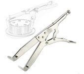 Herramienta de sujeción del volante del embrague de la motocicleta, multifuncional, universal, longitud 30,2 cm