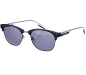 Gafa de Sol de metal y acetato con forma rectangular CV301S unisex TU negro