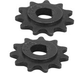 2 piñones de transmisión para patinete eléctrico, cadena de 11 dientes, engranaje de motor de alta velocidad de 25 H