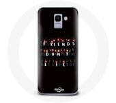 Coque pour Samsung Galaxy A8 2018 Stranger Things Affiche Friends Don't Lie Joyeux noël