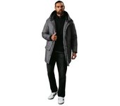 Parka de lana para hombre de Maine M gris