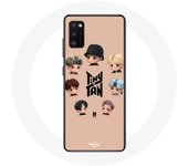 Coque pour Samsung Galaxy A41 BTS TinyTAN Animation Affiche RM Jin Suga J-Hope Jimin V Et Jungkook