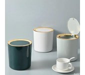Mini contenedores de basura pequeños, cesta de basura de escritorio, mesa para el hogar, cubo de basura de plástico, suministros de oficina, caja de barril de artículos diversos