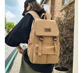 Mochila Mochila de viaje para hombres y mujeres Mochila escolar de gran capacidad para estudiantes negro