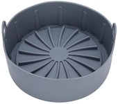Accesorio Multifunción de Silicona Cesta de Vapor Estante para Olla a Presión Vaporera Utensilios de Cocina Gris gris