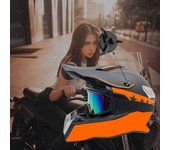 Tornillos para visera de casco de motocicleta y arandelas de goma antideslizantes ajustables, juego de accesorios adecuados para cascos seguros