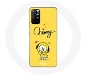 Coque pour Xiaomi Redmi Note 11s 5G BTS Bangtan Garçons BT21 Chimmy Jimin Fond Jaune