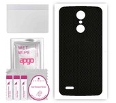apgo Protective Skin Sticker for the back compatible with LG K8 (2017), Wrap Film, Foil, Vinyl - Pattern Matrix